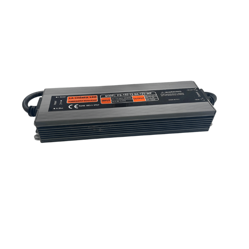 Fuente 24V 150W, Exterior IP65 - Wattko